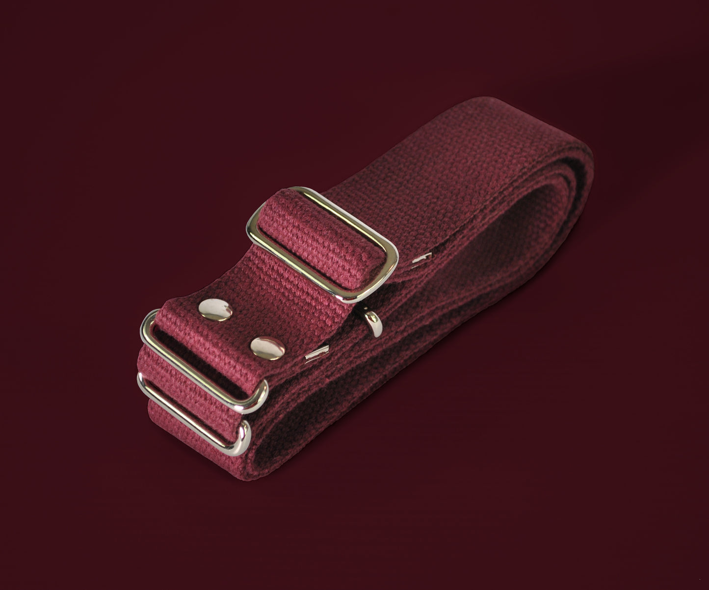 YOU CHOOSE Maroon Cotton Strap. Strap Only